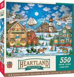Puzzle Masterpieces:  550 Piece Heartland Collection - Guiding Light