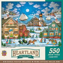 Puzzle Masterpieces:  550 Piece Heartland Collection - Guiding Light