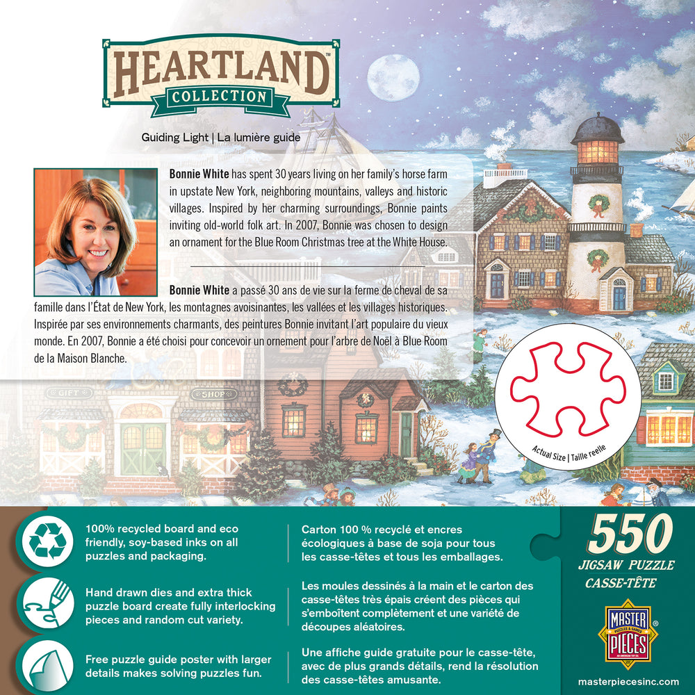 Puzzle Masterpieces:  550 Piece Heartland Collection - Guiding Light
