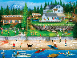 Puzzle Masterpieces:  750 Piece Homegrown - 4th of July at Seabeck