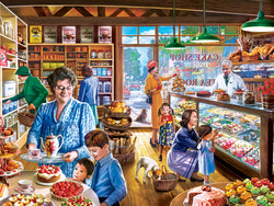 Puzzle Masterpieces:  750 Piece Shopkeepers - Cakes & Treats