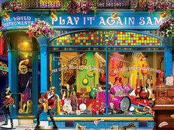 Puzzle Masterpieces:  750 Piece Shopkeepers - Play It Again Sam