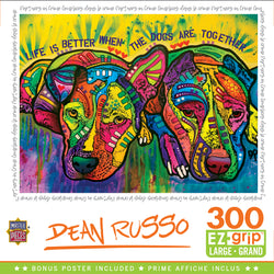 Puzzle Masterpieces:  300 piece EzGrip Dean Russo - Partners in Crime