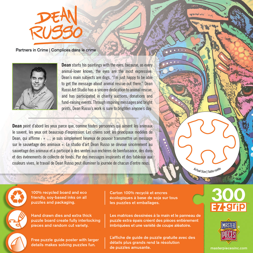 Puzzle Masterpieces:  300 piece EzGrip Dean Russo - Partners in Crime