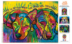 Puzzle Masterpieces:  300 piece EzGrip Dean Russo - Partners in Crime