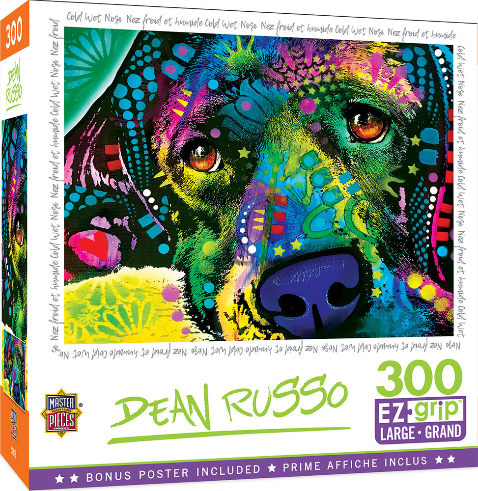 Puzzle Masterpieces:  300 piece EzGrip Dean Russo - Cold Wet Nose