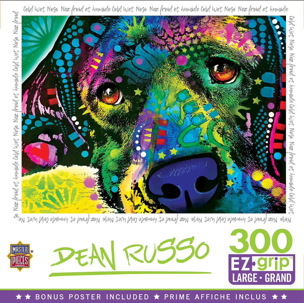 Puzzle Masterpieces:  300 piece EzGrip Dean Russo - Cold Wet Nose