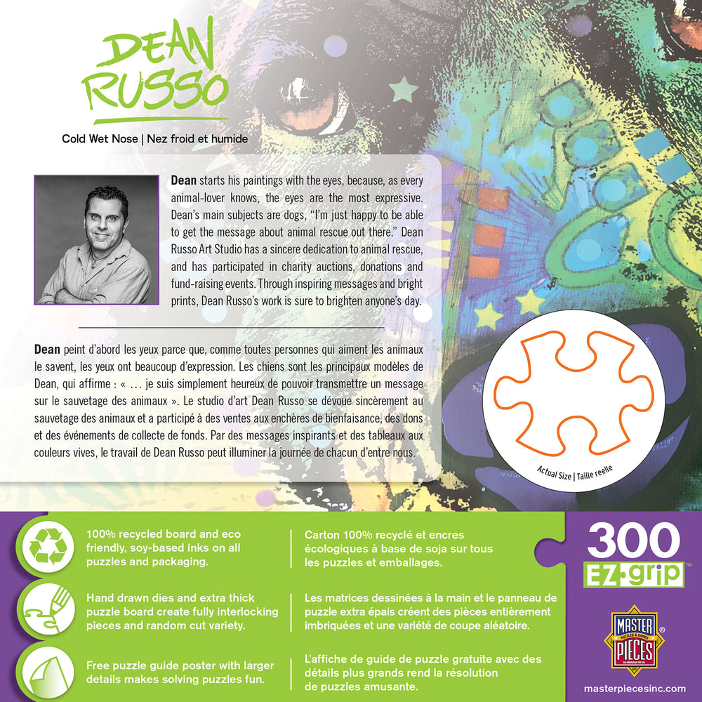 Puzzle Masterpieces:  300 piece EzGrip Dean Russo - Cold Wet Nose