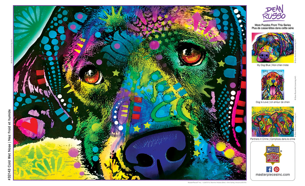Puzzle Masterpieces:  300 piece EzGrip Dean Russo - Cold Wet Nose