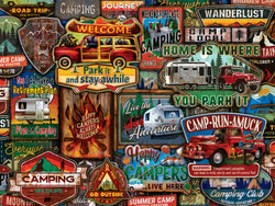 Puzzle Masterpieces:  550 Piece Greetings From - The Lake