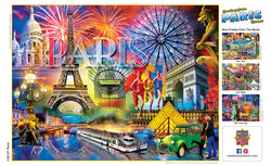 Puzzle Masterpieces:  550 Piece Greetings From - Paris
