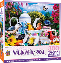 Puzzle Masterpieces:  300 piece EzGrip Wild & Whimsical - Garden Party