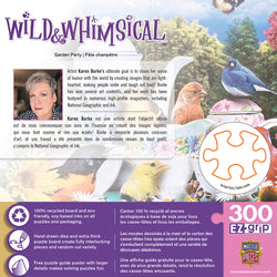 Puzzle Masterpieces:  300 piece EzGrip Wild & Whimsical - Garden Party