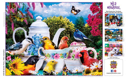 Puzzle Masterpieces:  300 piece EzGrip Wild & Whimsical - Garden Party
