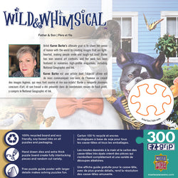 Puzzle Masterpieces:  300 piece EzGrip Wild & Whimsical - Father & Son
