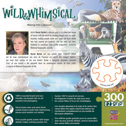 Puzzle Masterpieces:  300 piece EzGrip Wild & Whimsical - Watering Hole