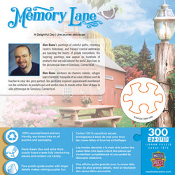 Puzzle Masterpieces:  300 piece EzGrip Memory Lane - A Delightful Day