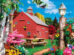 Puzzle Masterpieces:  300 piece EzGrip Memory Lane - A Delightful Day