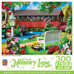 Puzzle Masterpieces:  300 piece EzGrip Memory Lane - Countryside Park