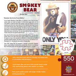Puzzle Masterpieces:  550 Piece Smokey Bear