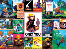 Puzzle Masterpieces:  550 Piece Smokey Bear