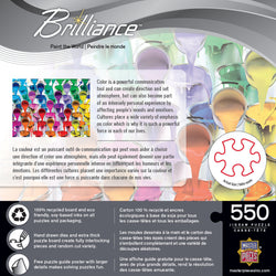 Puzzle Masterpieces:  550 Piece Brilliance - Paint the World
