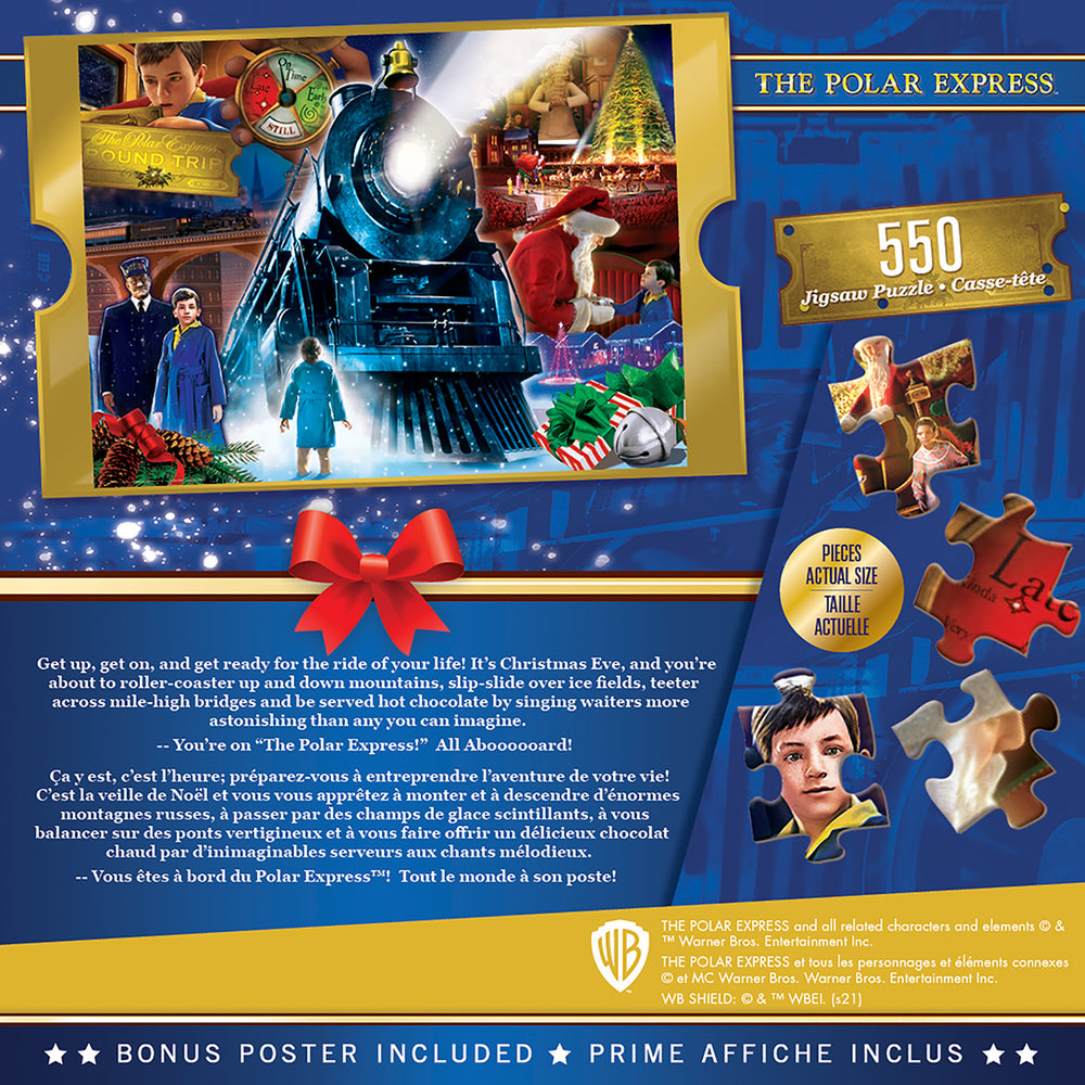 Puzzle Masterpieces:  300 Piece EzGrip The Polar Express - Ride
