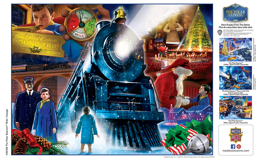 Puzzle Masterpieces:  300 Piece EzGrip The Polar Express - Ride