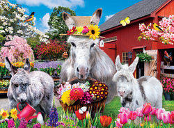 Puzzle Masterpieces:  500 Piece 4-Pack Wild & Whimsical