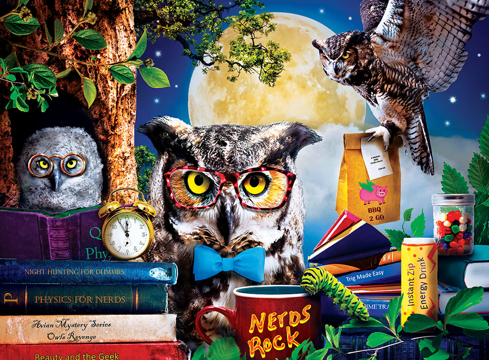 Puzzle Masterpieces:  500 Piece 4-Pack Wild & Whimsical
