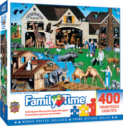 Puzzle Masterpieces:  400 piece Family Time - Noah & the Vet