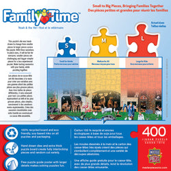 Puzzle Masterpieces:  400 piece Family Time - Noah & the Vet