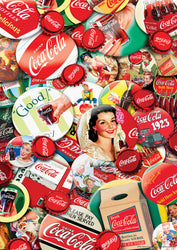 Puzzle Masterpieces: 1000 Piece  Wolds Smallest Puzzle in a Tin Coca-Cola