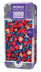 Puzzle Masterpieces: 1000 Piece  Worlds Smallest Puzzle in a Tin Sweet Delights