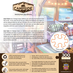 Puzzle Masterpieces:  300 piece EzGrip Campside - Glamping Style