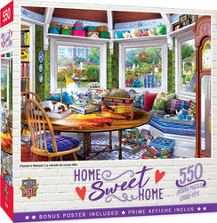 Puzzle Masterpieces:  550 Piece Home Sweet Home - Puzzler's Retreat
