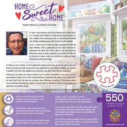 Puzzle Masterpieces:  550 Piece Home Sweet Home - Puzzler's Retreat