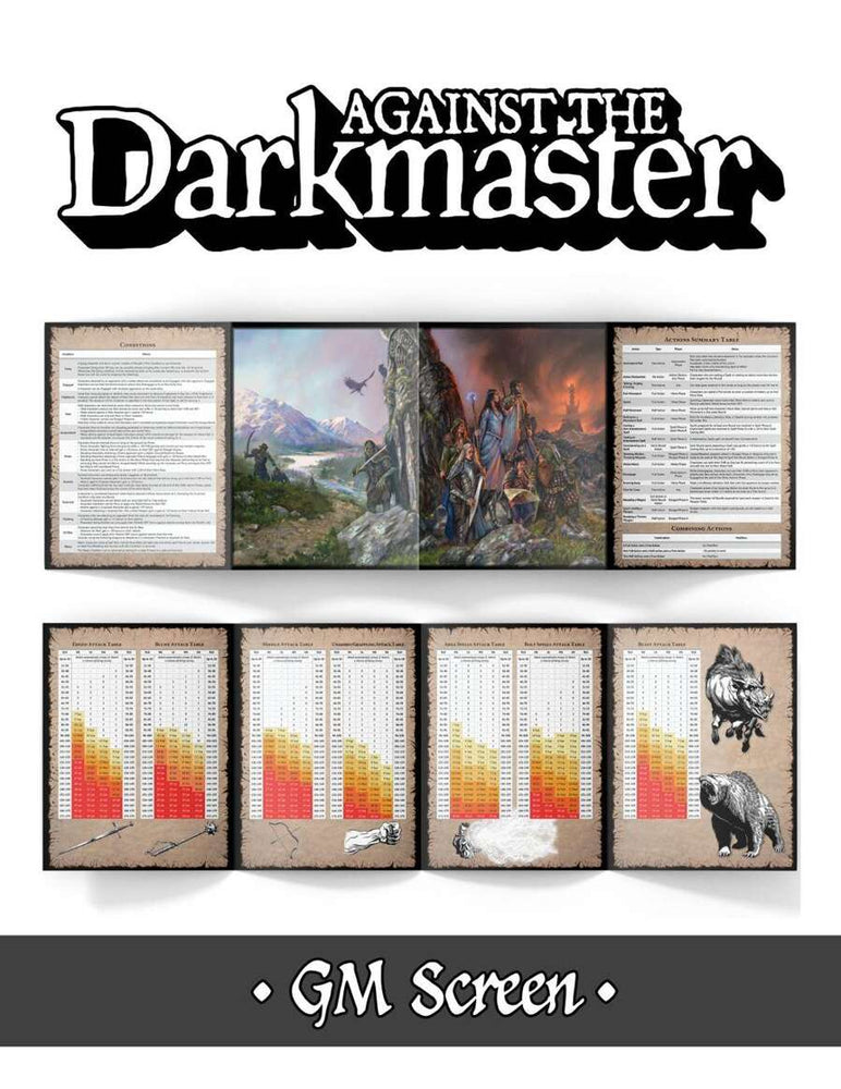Against the Darkmaster: GM Screen