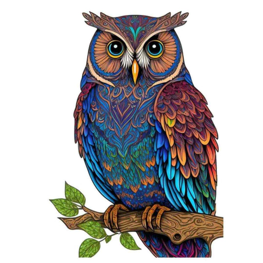 Puzzle Craft-Hub: Wisdom Owl