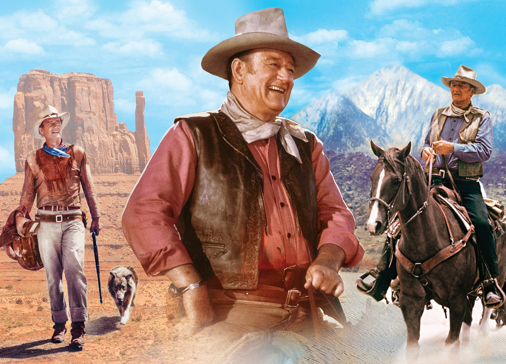 Puzzle Masterpieces: 1000 Piece John Wayne - On the Trail