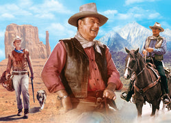Puzzle Masterpieces: 1000 Piece John Wayne - On the Trail