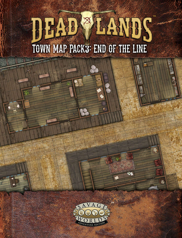 Deadlands The Weird West: Map Pack 3: End of the Line
