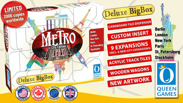 Metro: Deluxe: Big Box + Acrylic Tiles