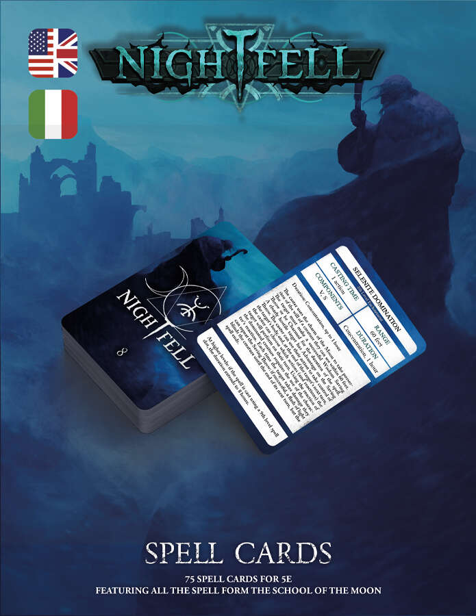 Dungeons & Dragons Nightfell: Spell Cards