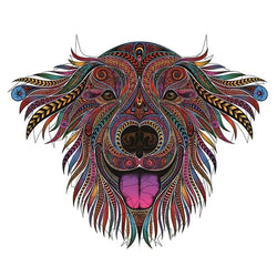 Puzzle Craft-Hub: Smiling dog