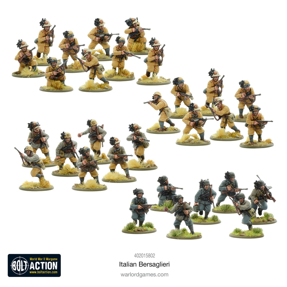 Bolt Action Italian: Bersaglieri Squad