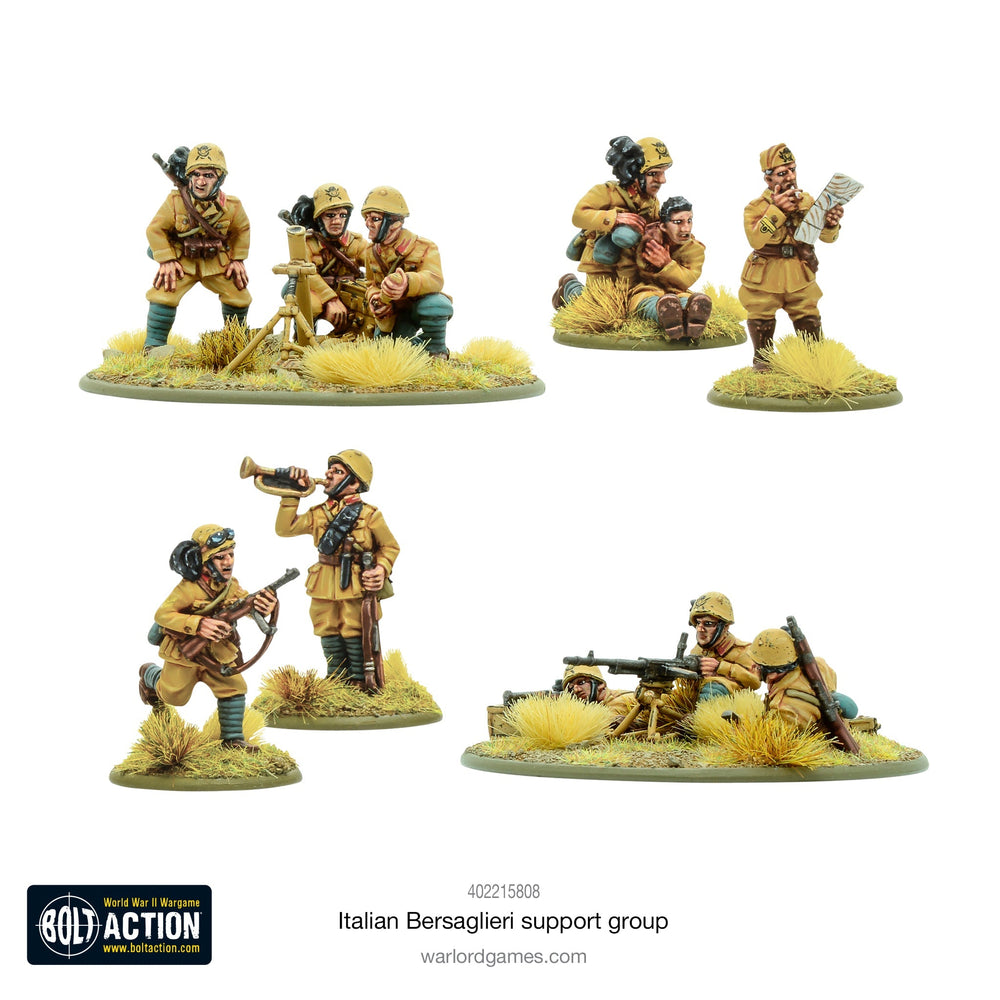Bolt Action Italian: Bersaglieri Support Group