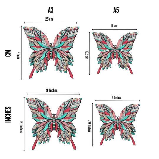 Puzzle Craft-Hub: Fall butterfly
