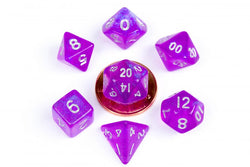 Dice Metallic Dice Co: Poly 7 Set Mini Stardust