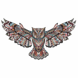 Puzzle Craft-Hub: Flying Owl